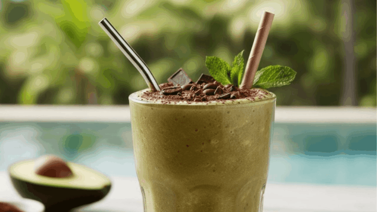 Chocolate Avocado Smoothie