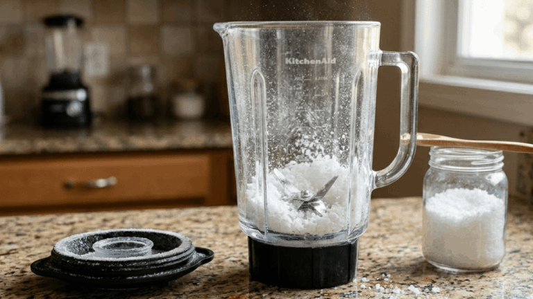 Coarsely ground salt